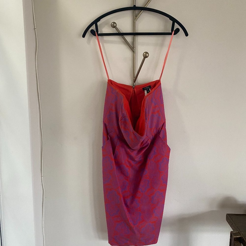 J Crew Pink Paisley Dress